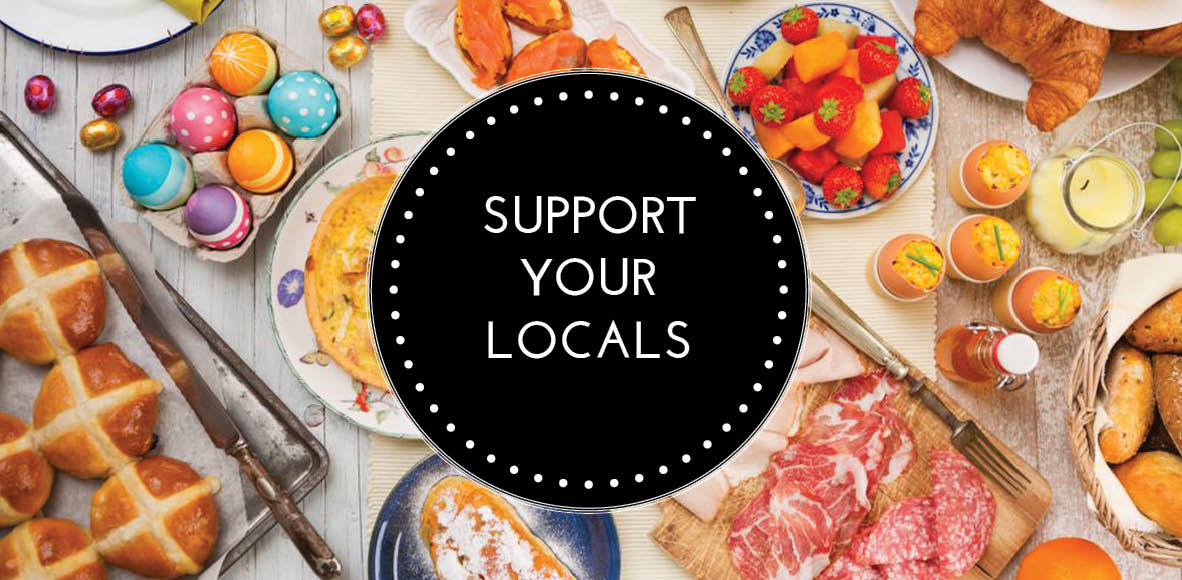 Support your locals! Tips voor de lekkerste paasmenu's en paasboxen!