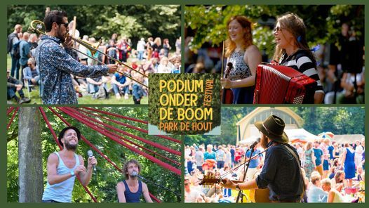 Podium onder de Boom Festival verplaatst naar zondag 15 augustus