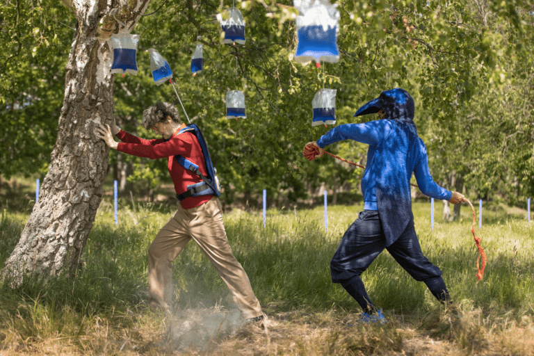 Karavaan Festival brengt theatervoorstelling op natuurbegraafplaats Geestmerloo