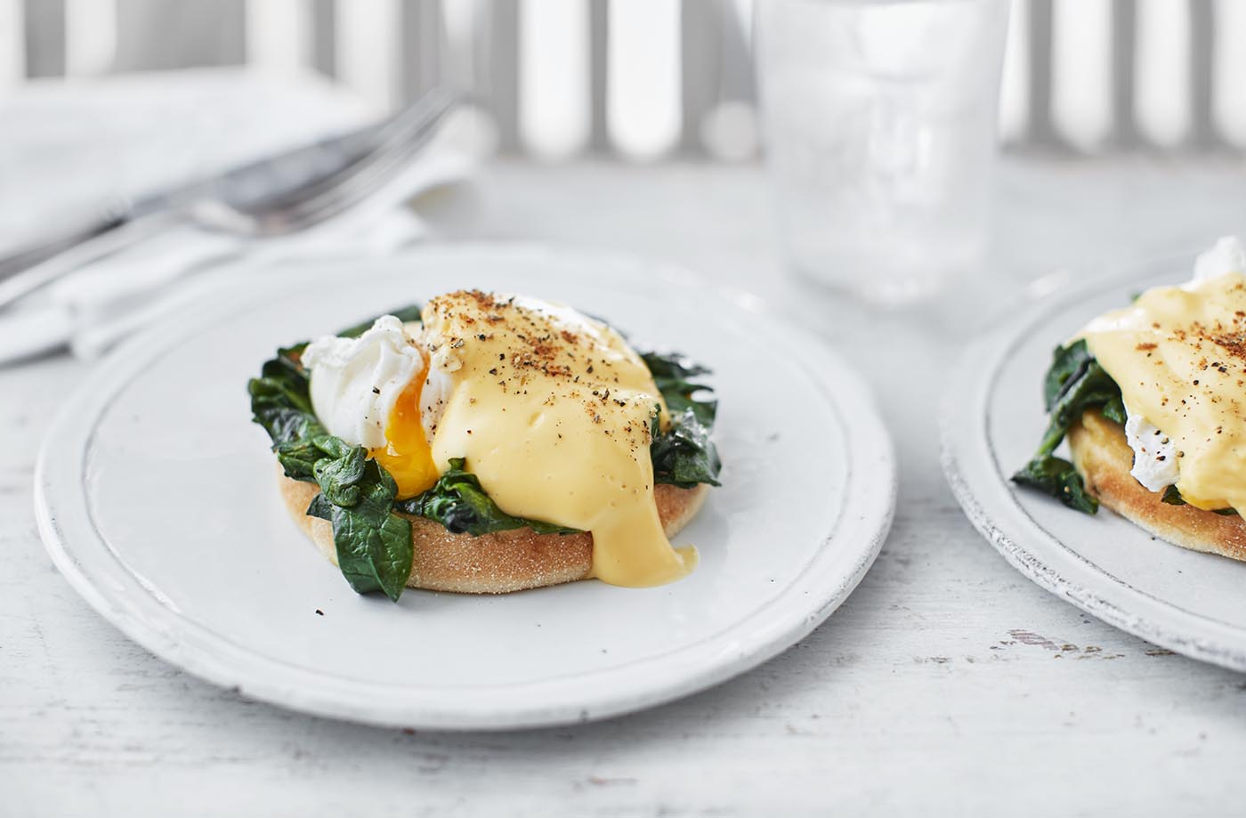 Eggs florentine