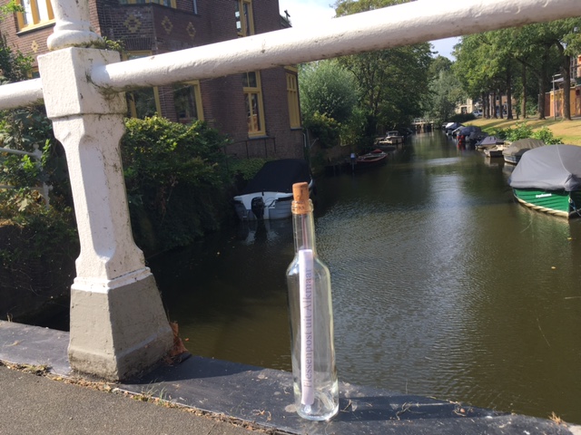 Waar staat het flesje...