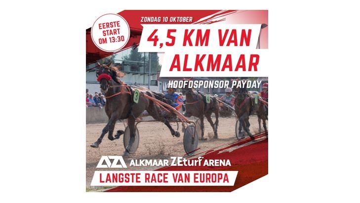 Familie feestdag op de drafbaan Alkmaar