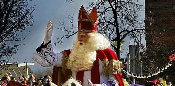 Sint in de stad