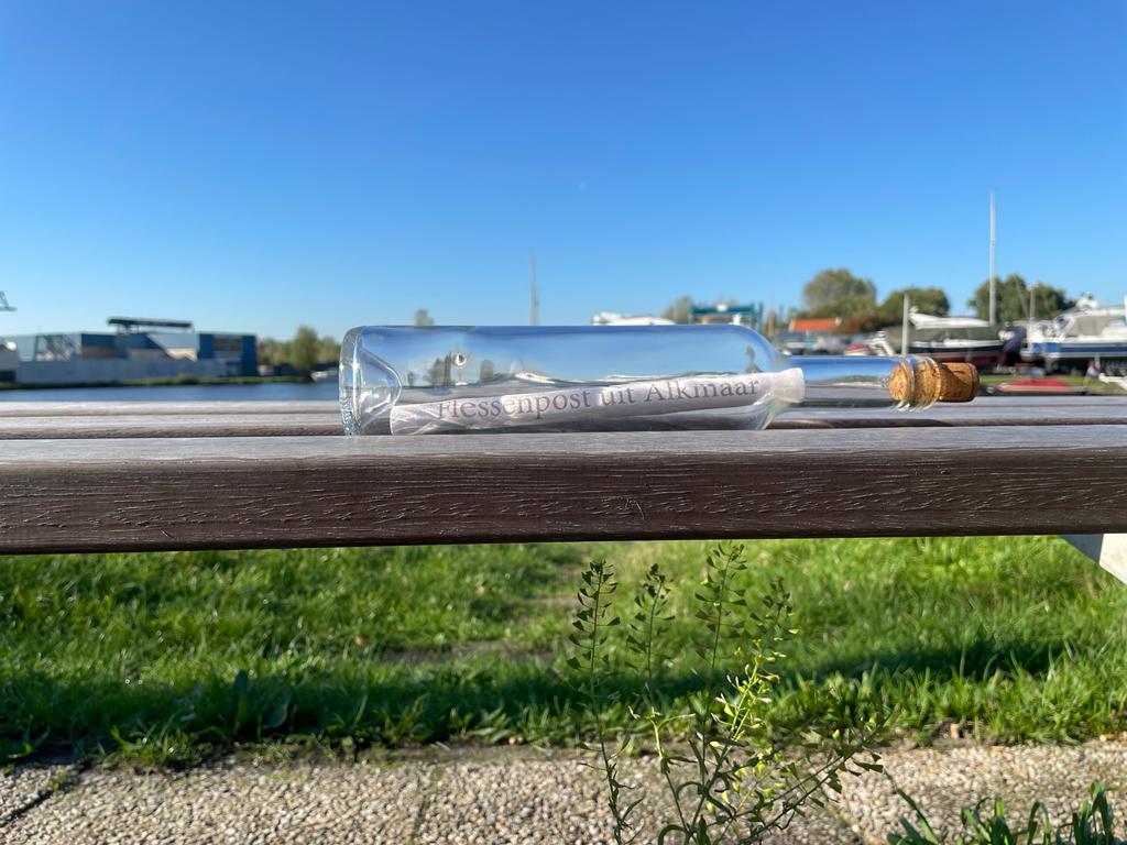 Waar staat het flesje?