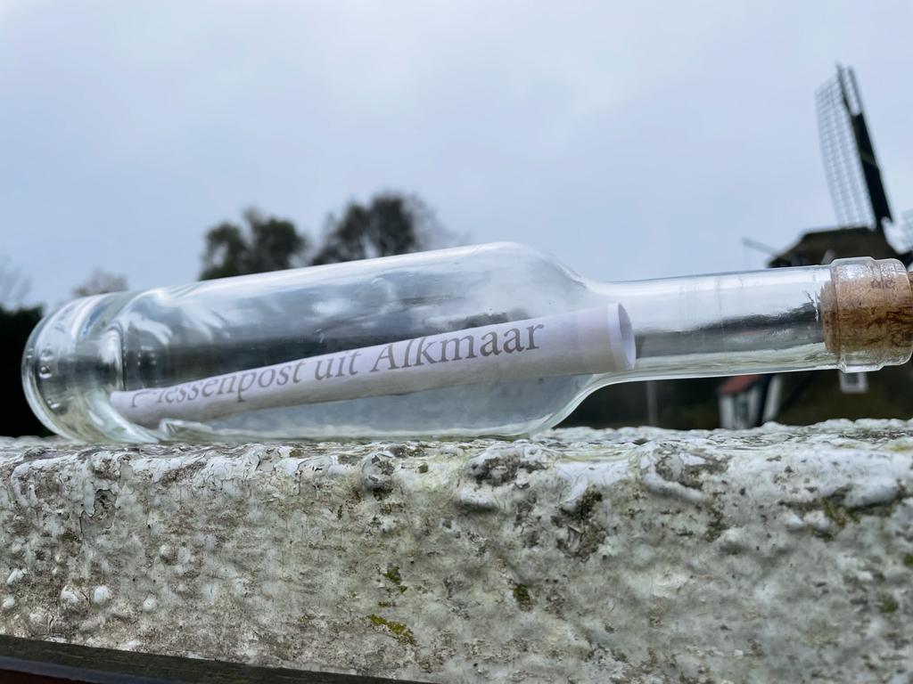 Waar staat het flesje...