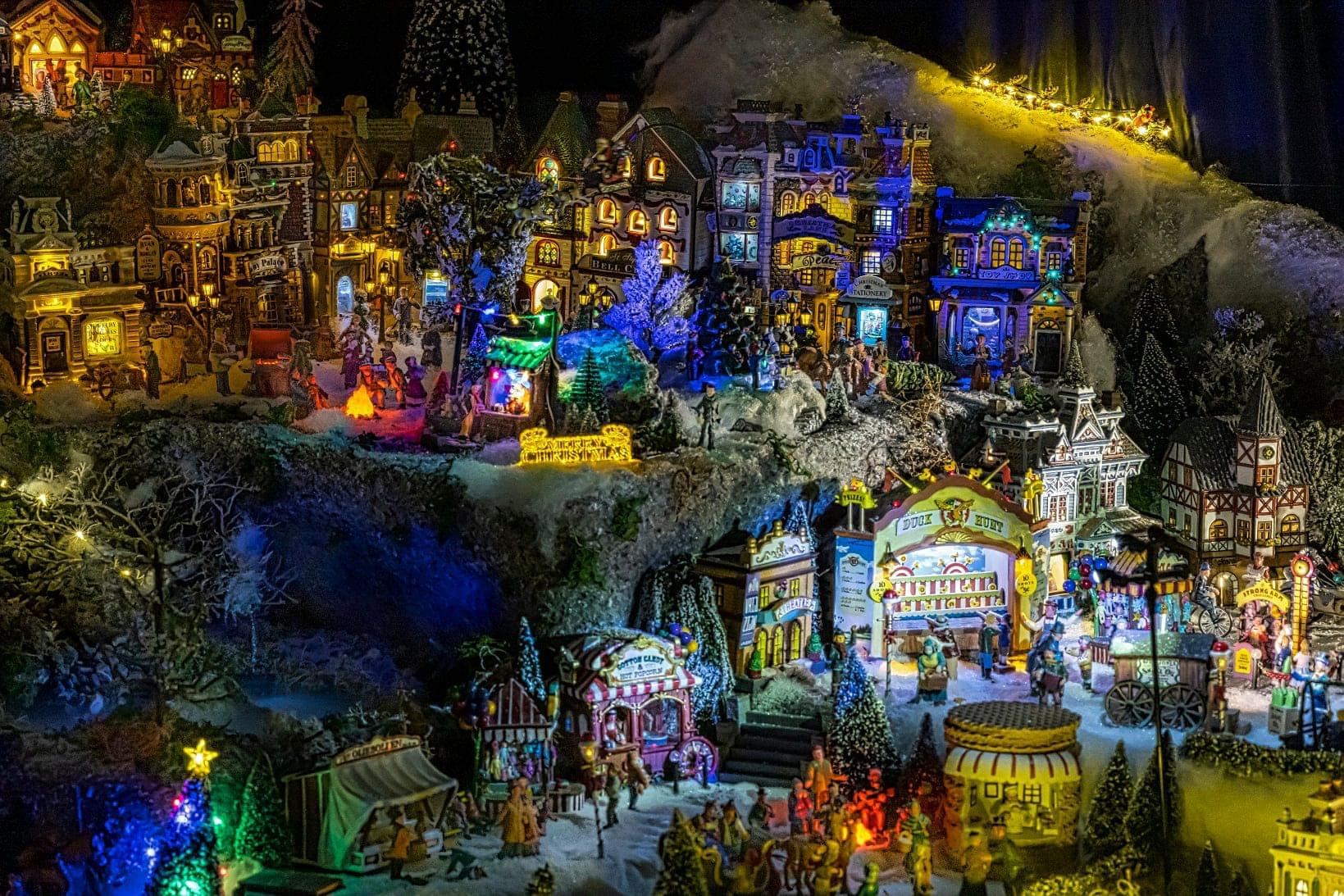 Het grootste kerstdorp van Alkmaar gratis te bezichtigen