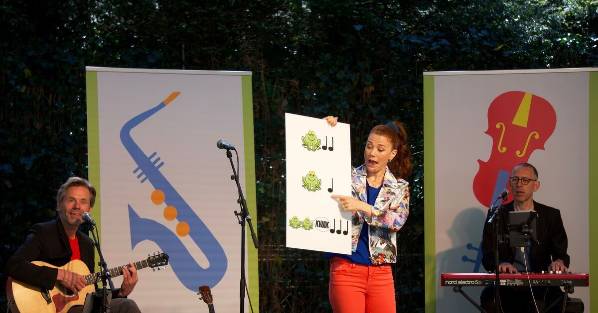 Kindervoorstelling in de kas