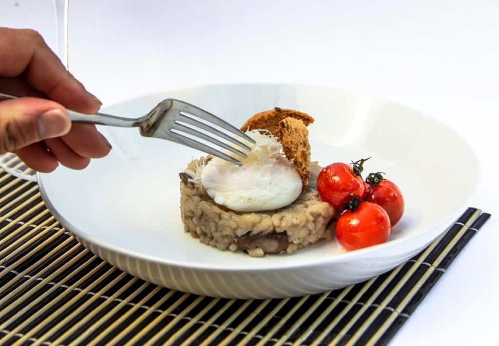 Luxe Bospaddestoelen risotto