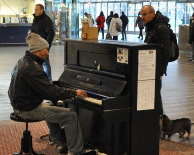 Podium Victorie wordt stationshal