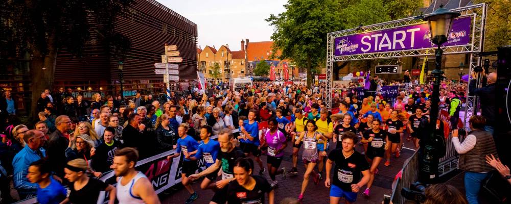 Alkmaar City Run by night