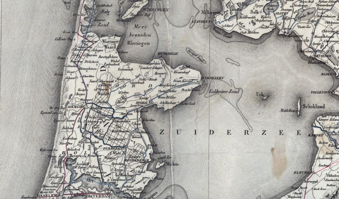 Zo zag Alkmaar er 200 jaar geleden uit