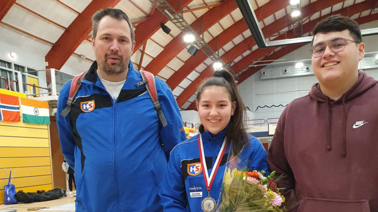 Talitha Sluman in finale internationaal schermtoernooi