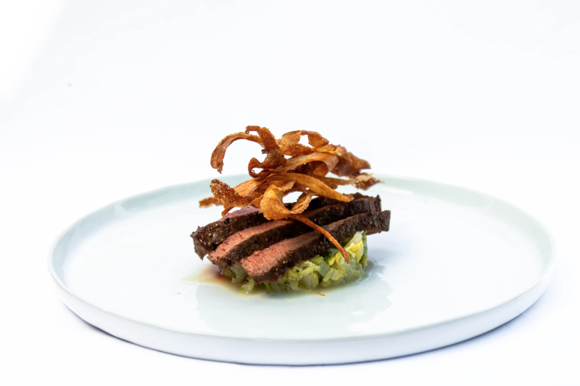 Botermalse kool met sukadesteak en pastinaak