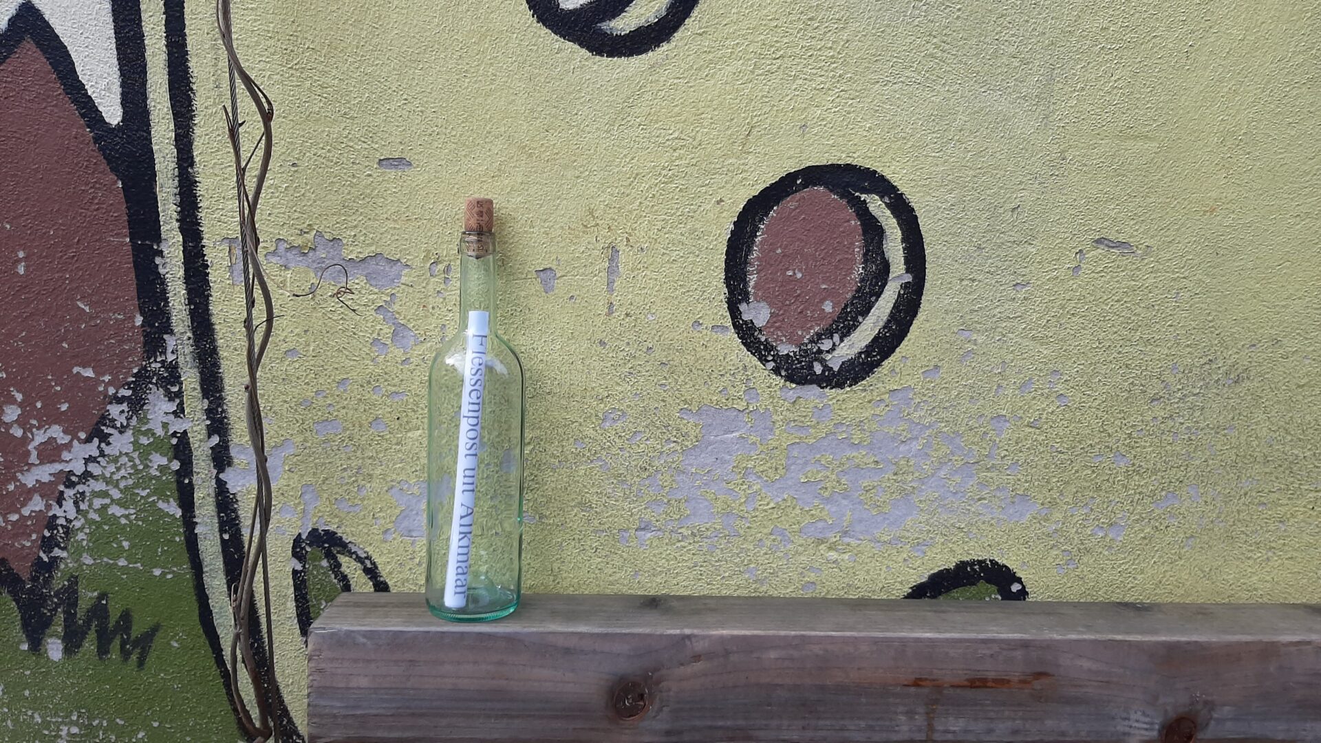 Waar staat het flesje...