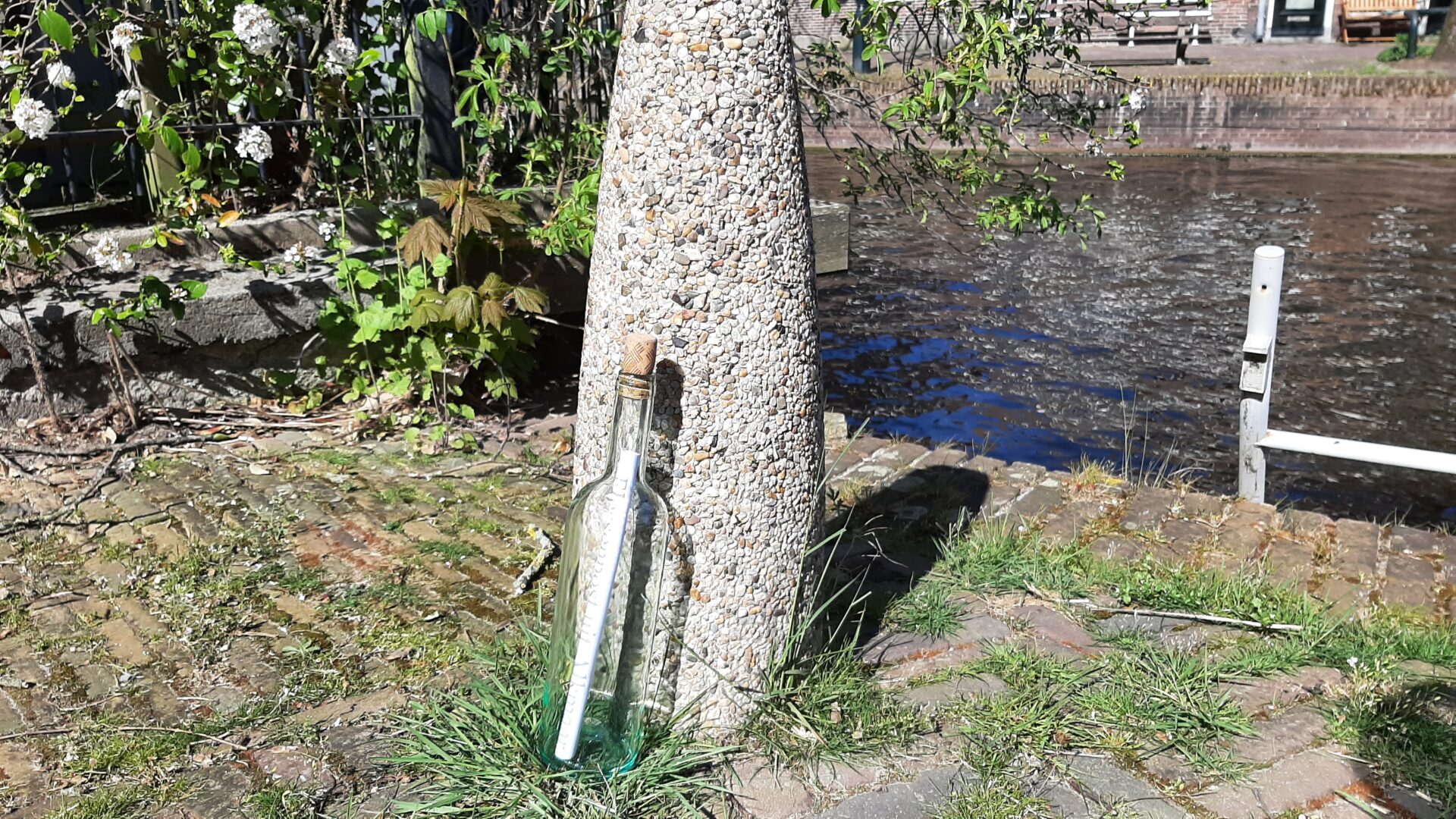 Waar staat het flesje...