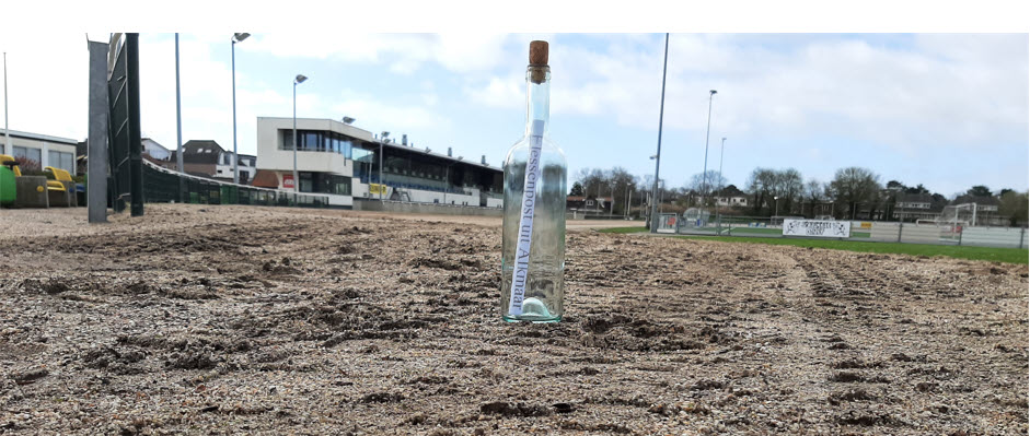 Waar staat het flesje...