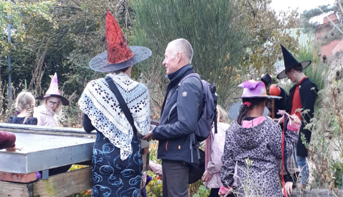 Heksenwandeling voor kinderen