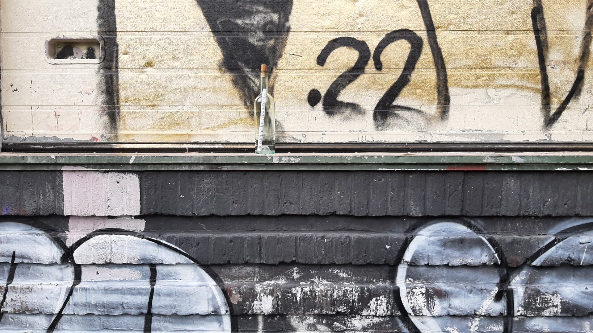 Waar staat het flesje...