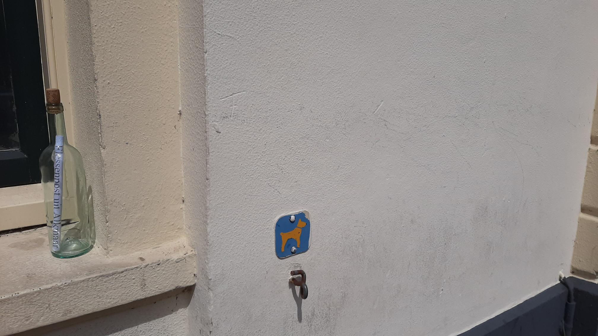 Waar staat het flesje...