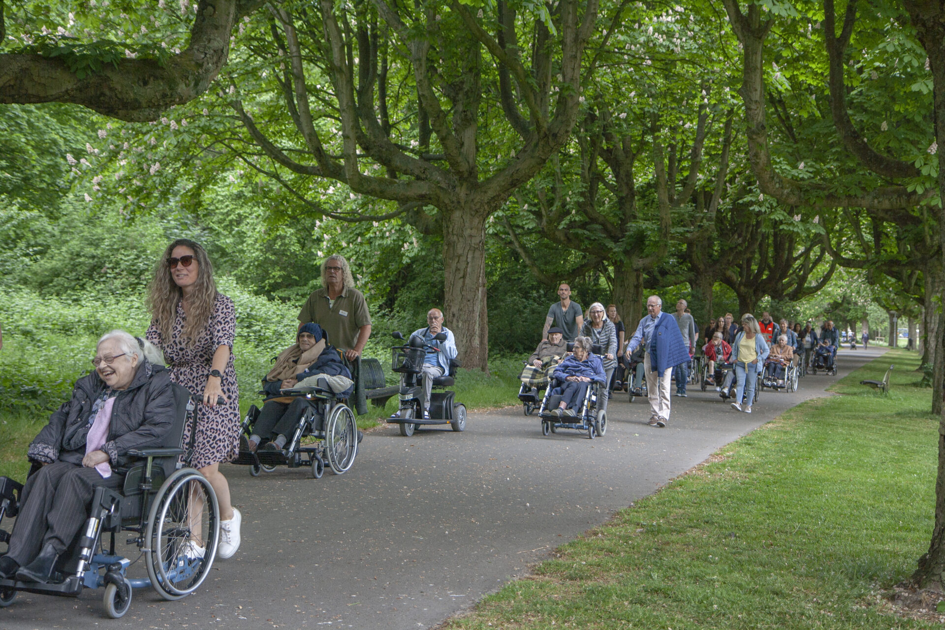 Ook verzorgingstehuizen wandelen de Avond4daagse