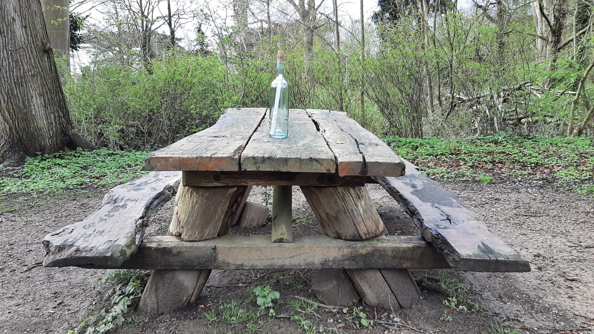 Waar staat het flesje...