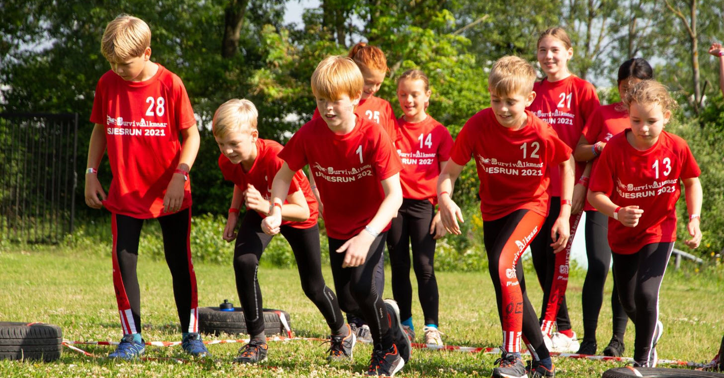 IJsjes run bij Hoornse Vaart