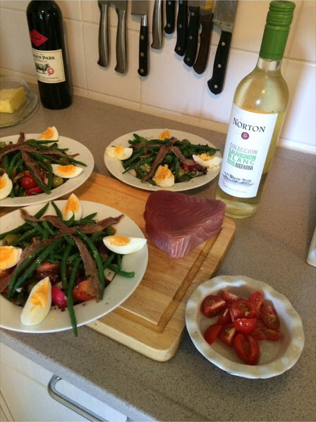 Salade Nicoise, lekker zomers!