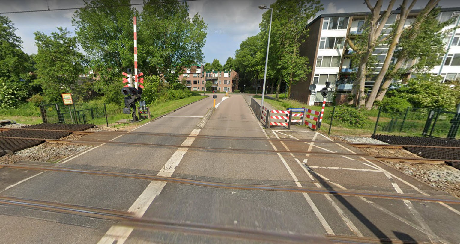 Fietser omgekomen op spoorwegovergang