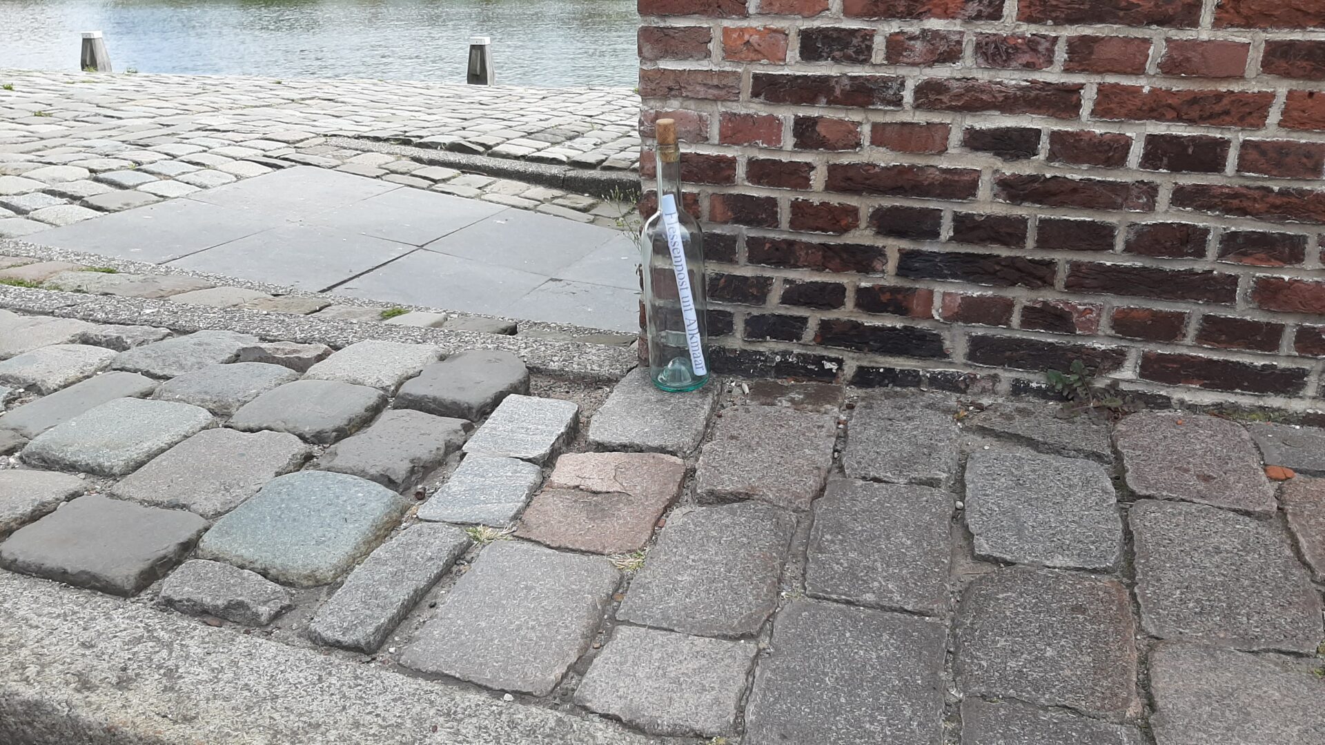 Waar staat het flesje...