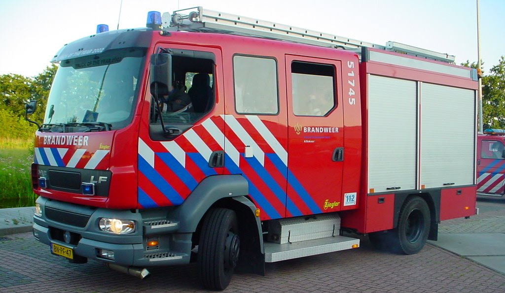 Grote brand aan de Vossenkoog