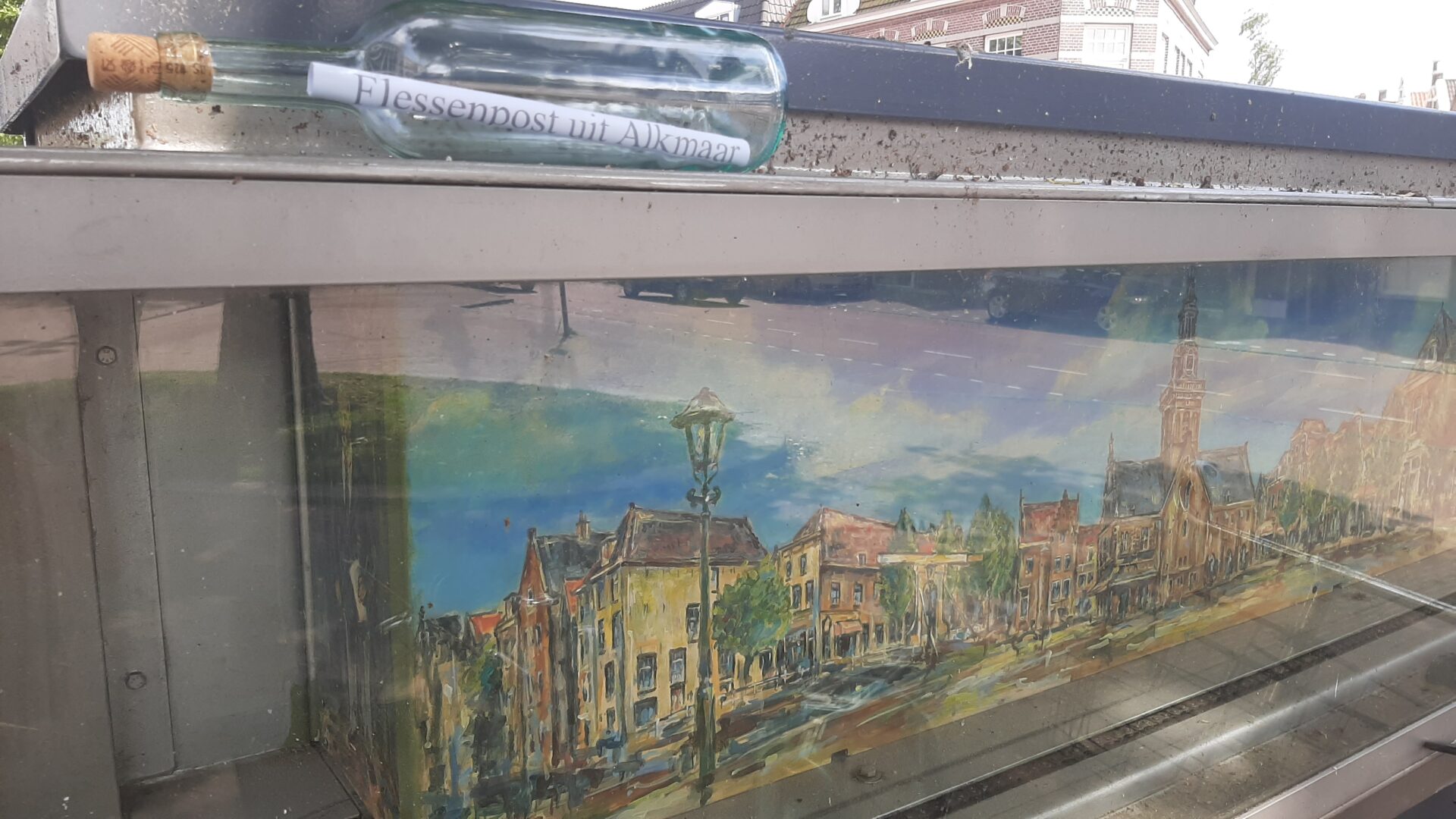 Waar staat het flesje...