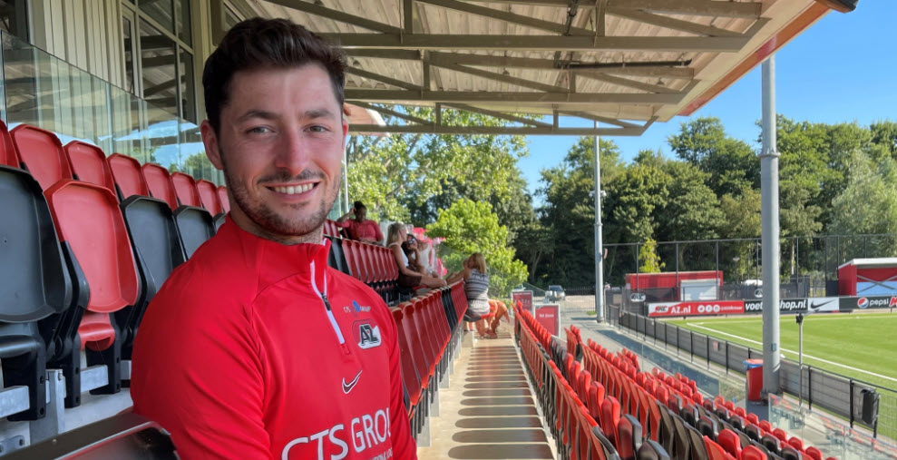 Toom Willems nieuwe fysiektrainer in AZ Jeugdopleiding