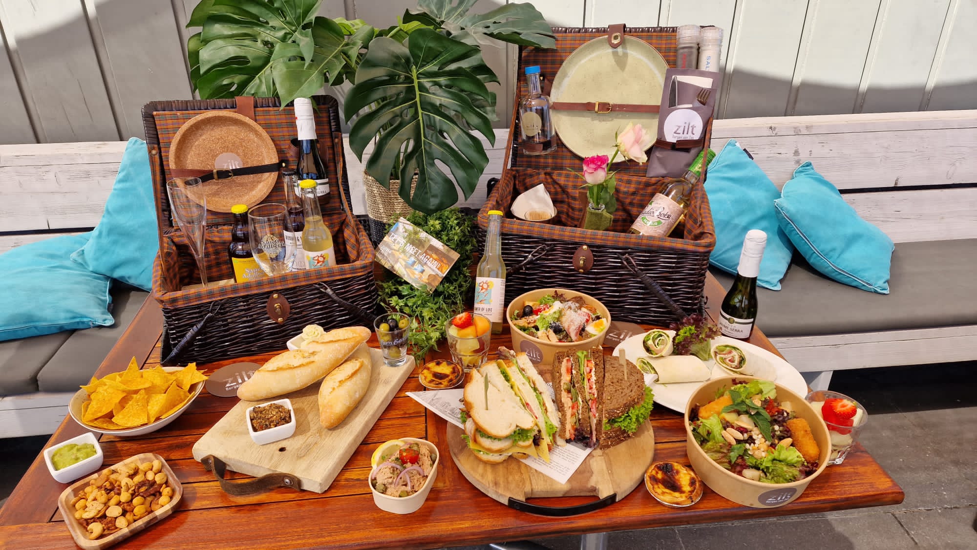 Nieuw: Zilt Picknickmand voor op het strand