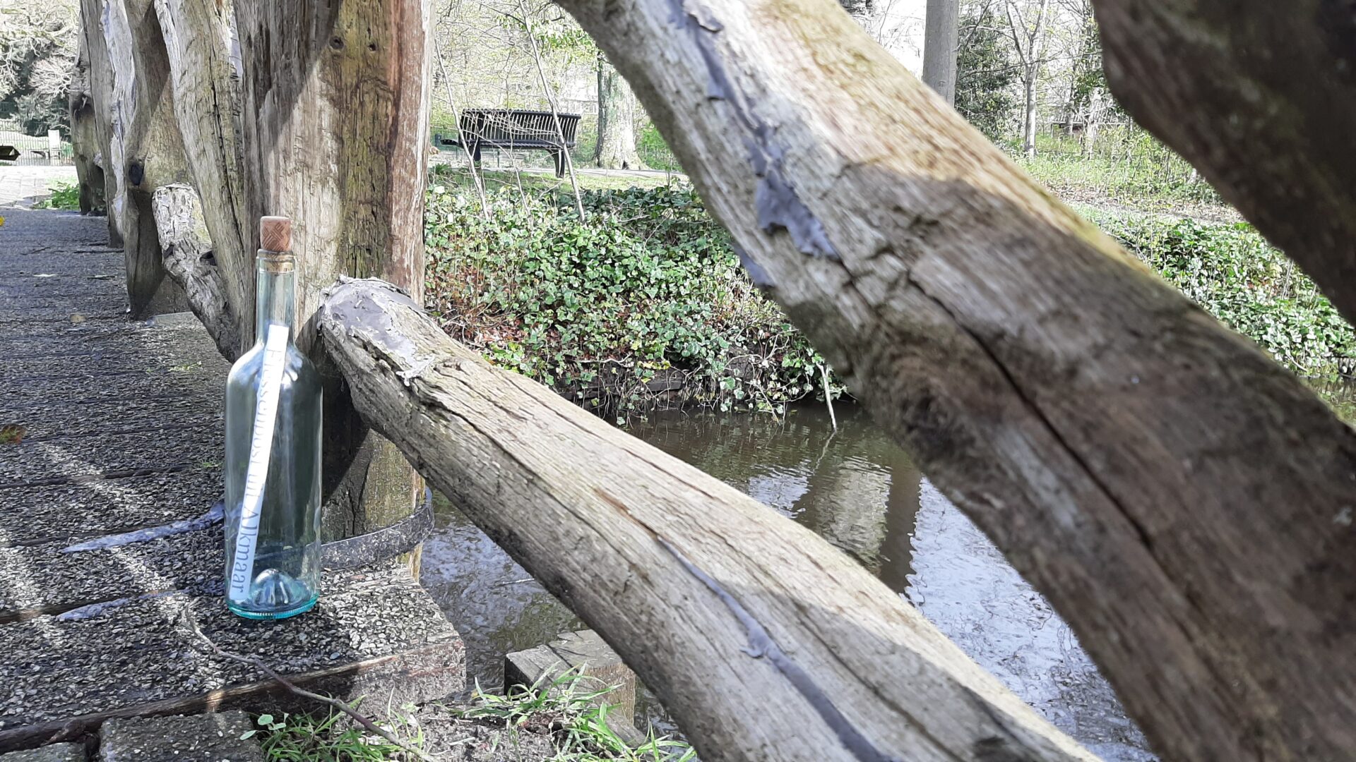 Waar staat het flesje...