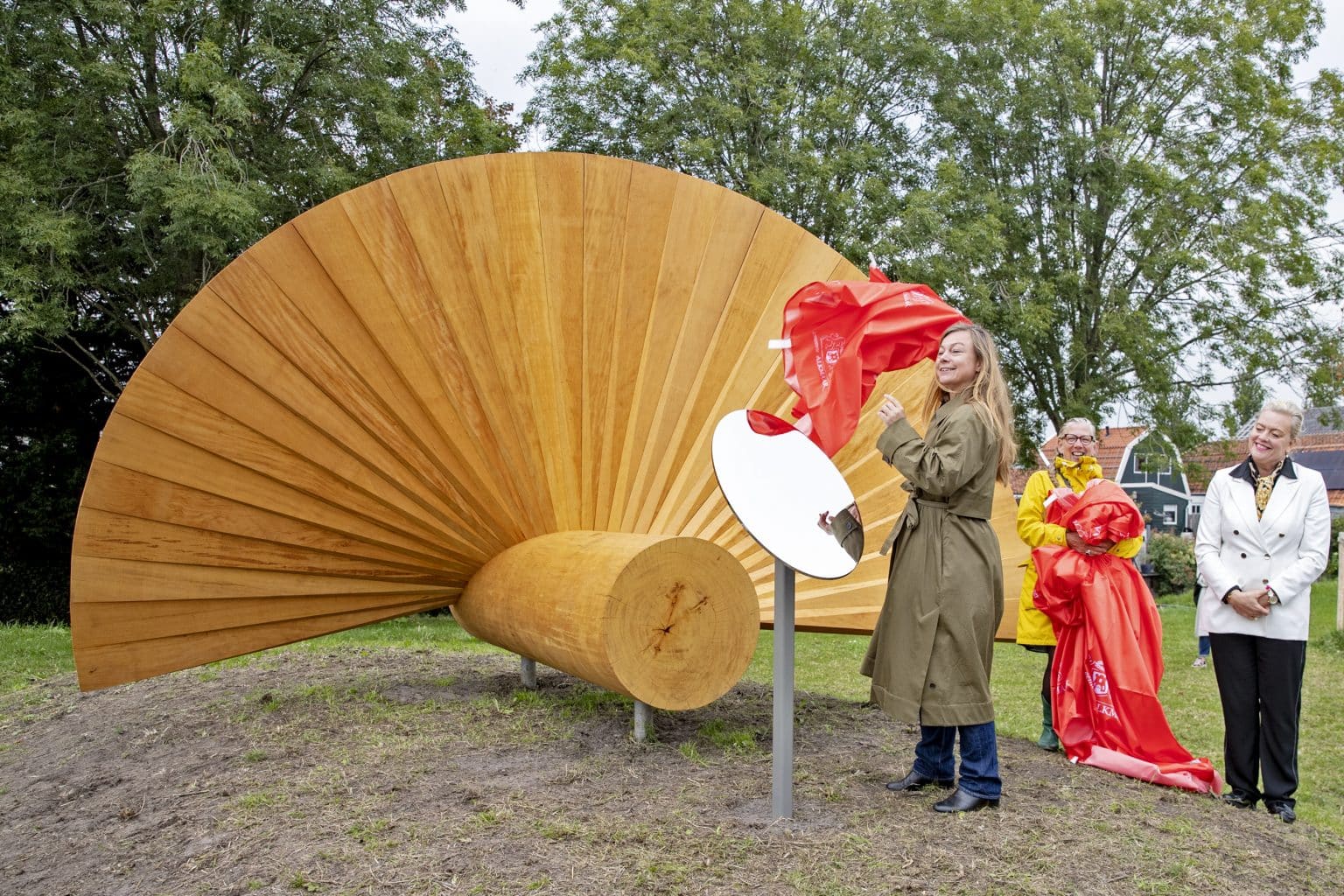 Kunstwerk rondt woningbouw in wijk De Pauw af