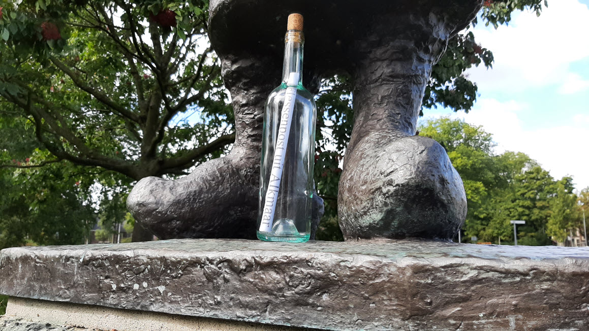 Waar staat het flesje...