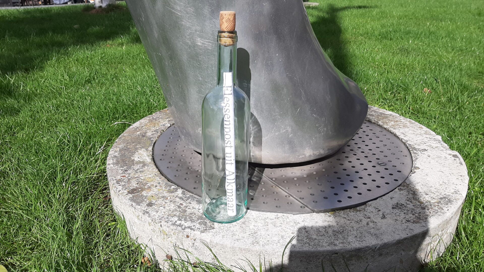 Waar staat het flesje...