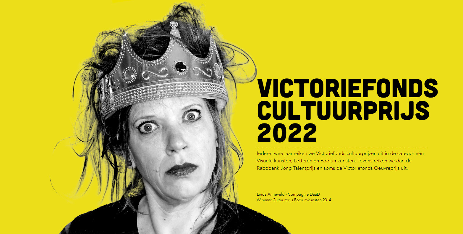 Uitreiking Victoriefonds Letterprijs