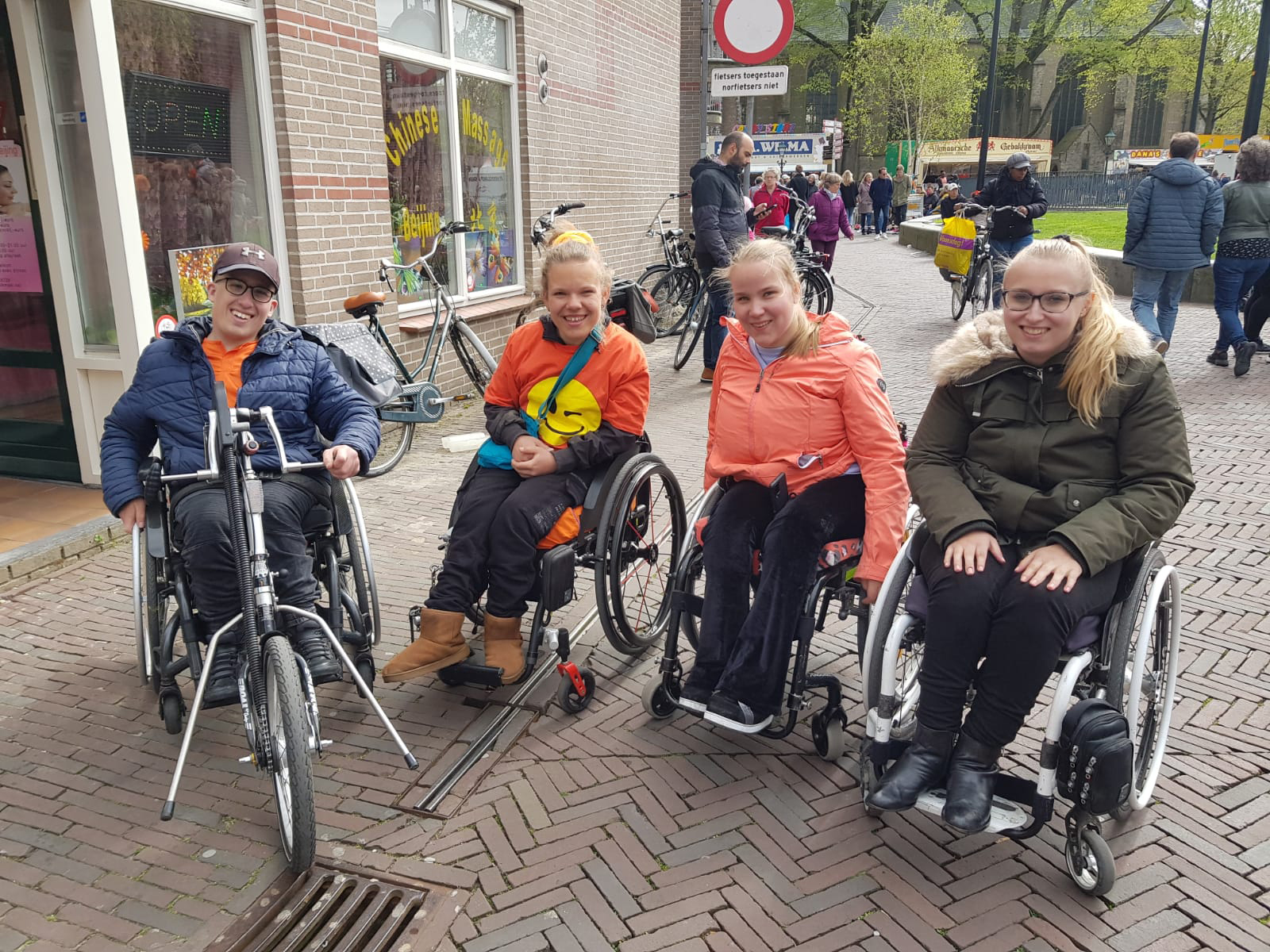 Jongeren organiseren Rolstoel Experience in Alkmaar