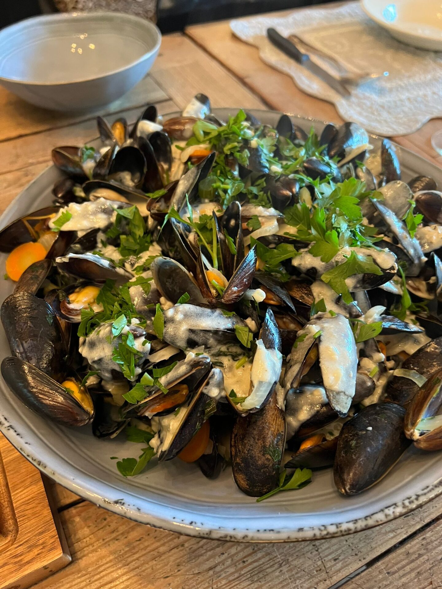 Moules á la May