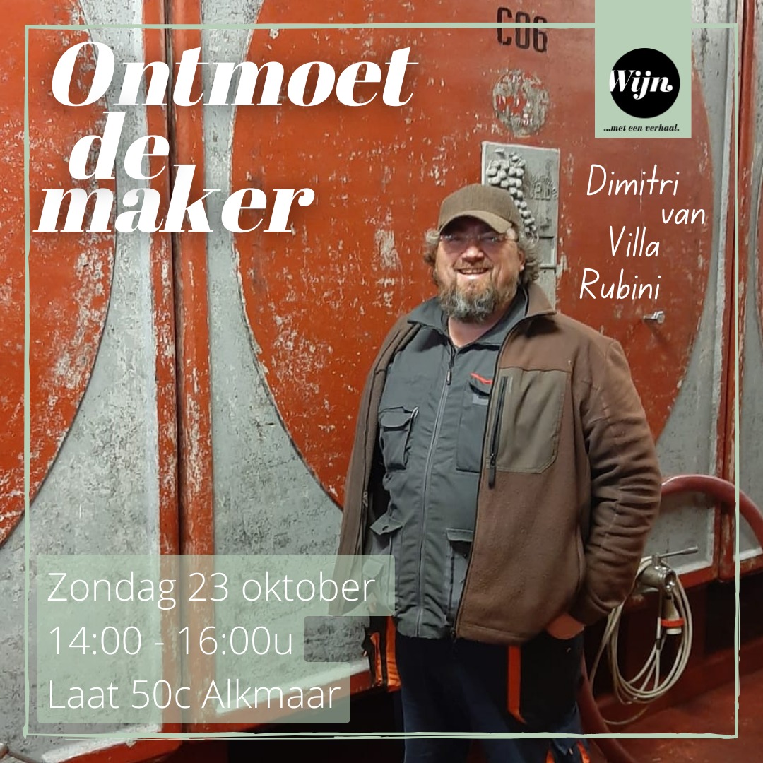 Wijnproeverij met Dimitri van Villa Rubini