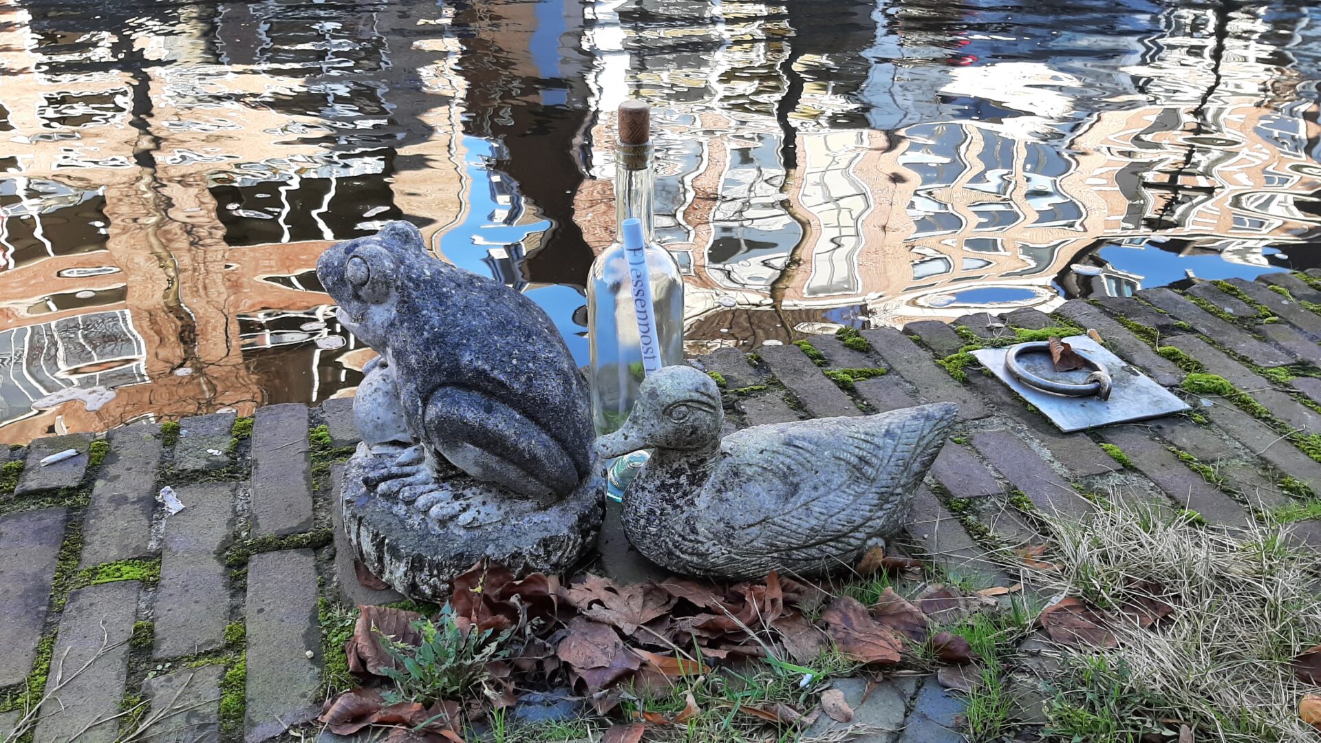 Waar staat het flesje...