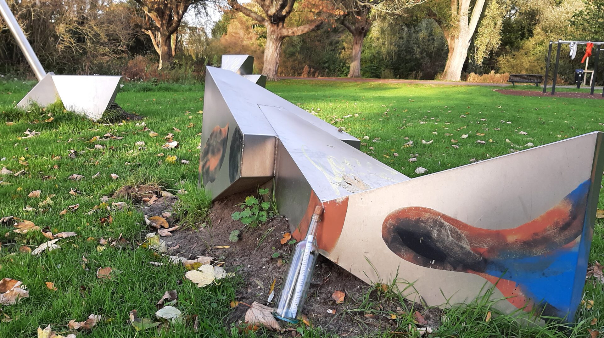 Waar staat het flesje...