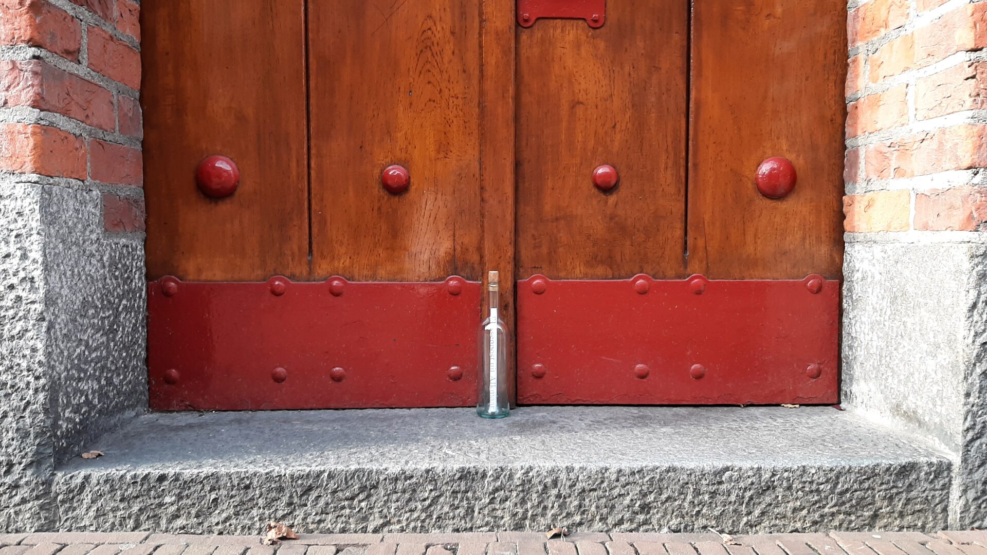 Waar staat het flesje...