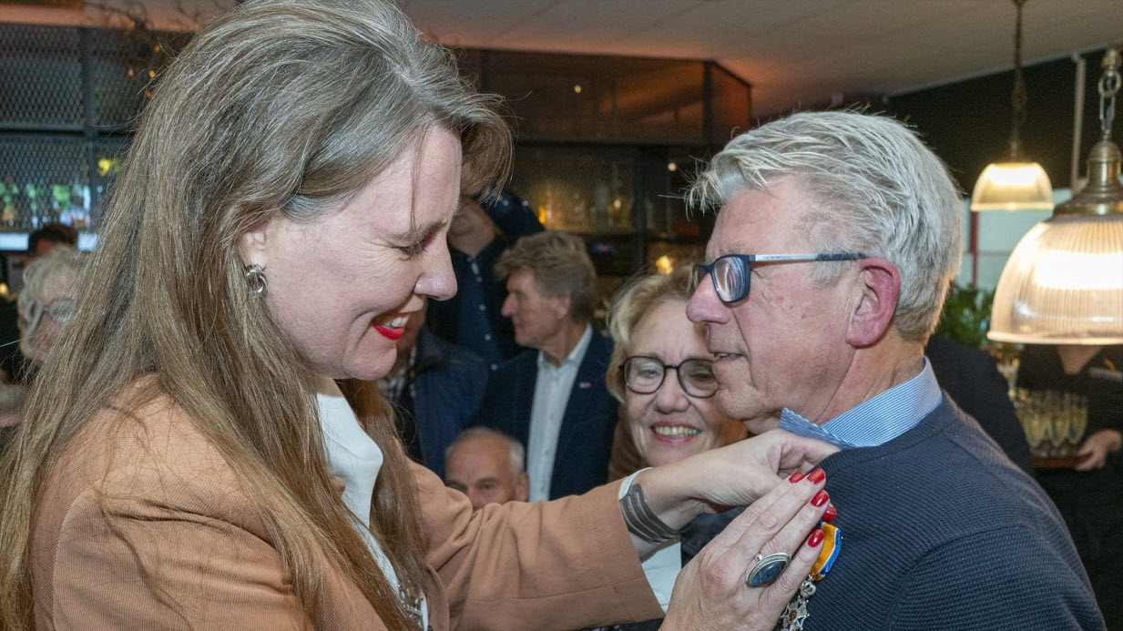 Koninklijke Onderscheiding voor J. Pilkes