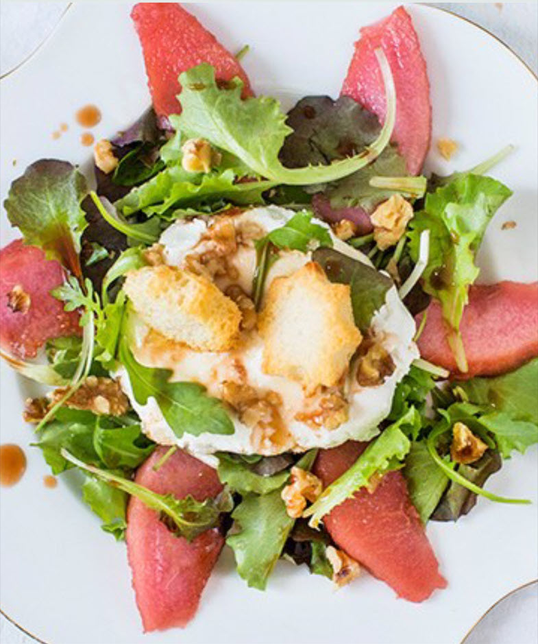 Heerlijk vegetarisch voor- en hoofdgerecht