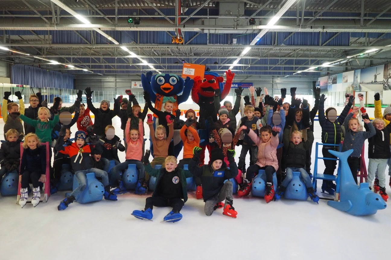 7000 basisschoolleerlingen bezoeken ICE Games bij IJsbaan De Meent