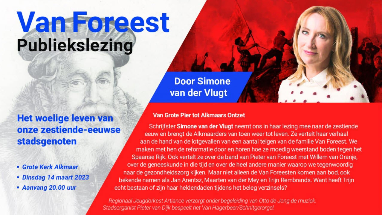 21ste Van Foreest Publiekslezing