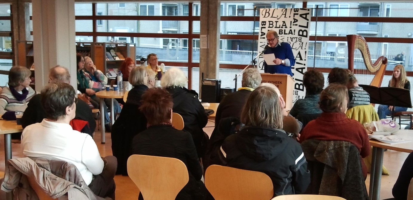 Dichterskring en het Gilde verzorgen optreden met muziekale omlijsting