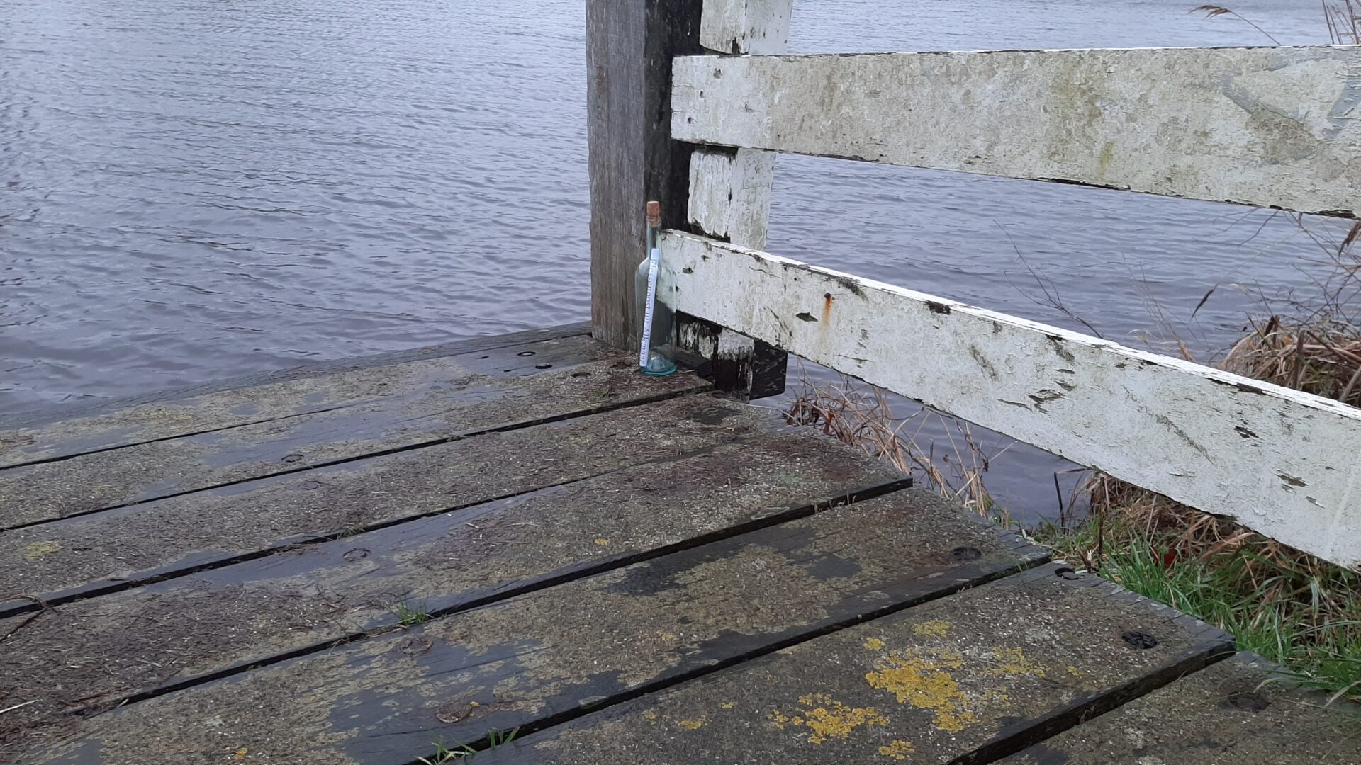 Waar staat het flesje...